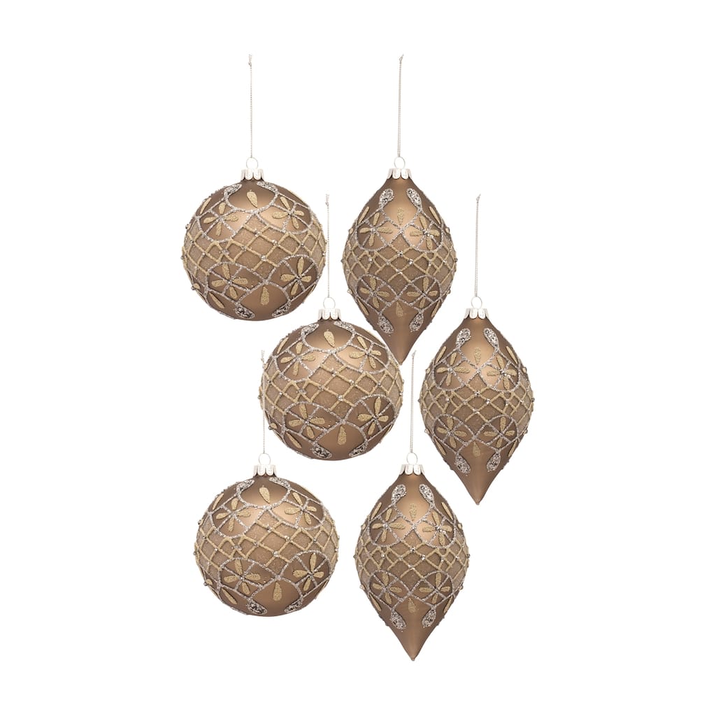 Glass Ornament (Set of 6)