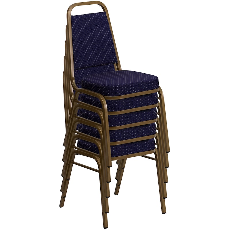 Trapezoidal Back Stacking Banquet Chair with 2.5" Thick Seat - 20.25"D x 17.5"W x 36"H