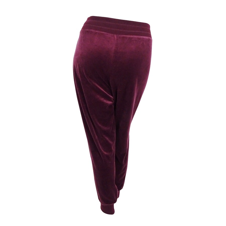 women's plus size velour pants