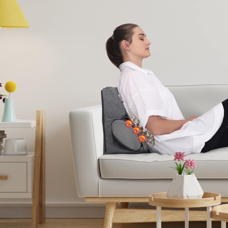 Carepeutic Backrest Triple Motion Massage Cushion and Leg Wedge