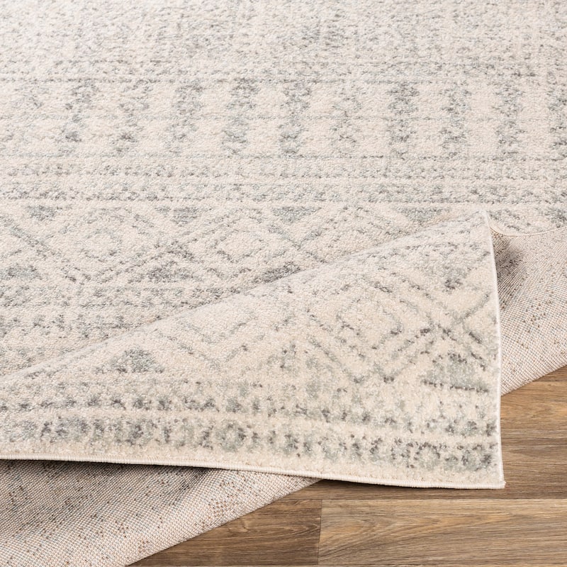 Livabliss Knowshon Scandinavian Stripe Area Rug
