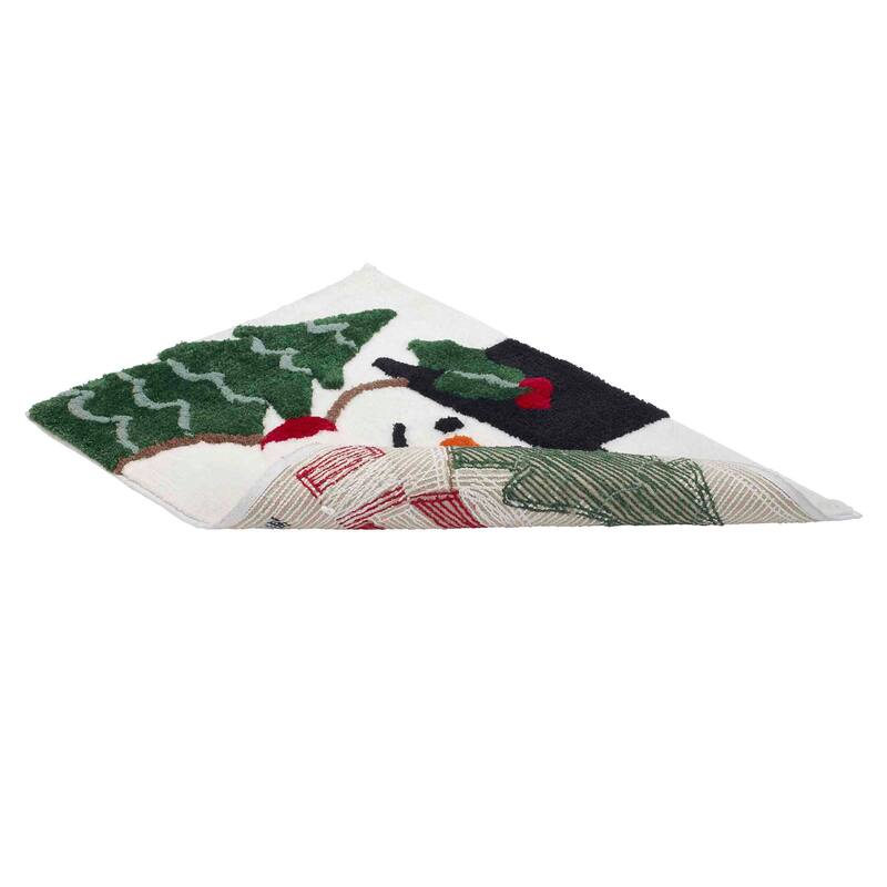 Avanti Linens Winter Snowman Rug