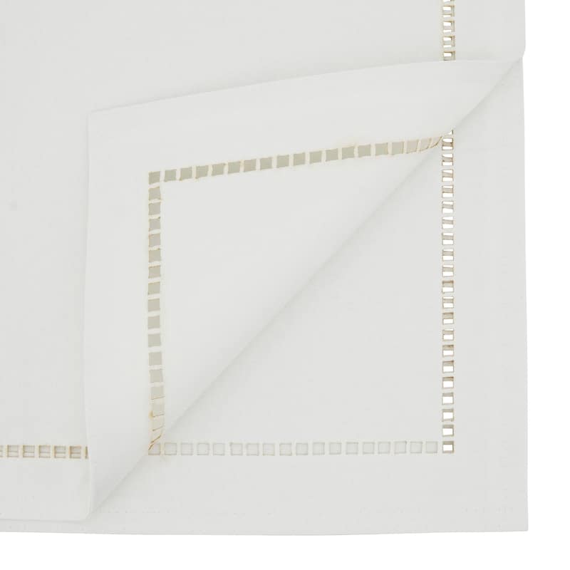 Table Runner with Laser-cut Hemstitch