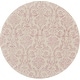 preview thumbnail 14 of 115, Nourison Jane Farmhouse Vintage Indoor only Damask Area Rug 8' x Round - Ivory/Pink