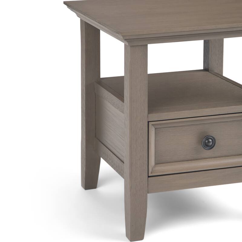 WYNDENHALL Halifax Solid Wood 19-inch Square End Table - 19 inch wide