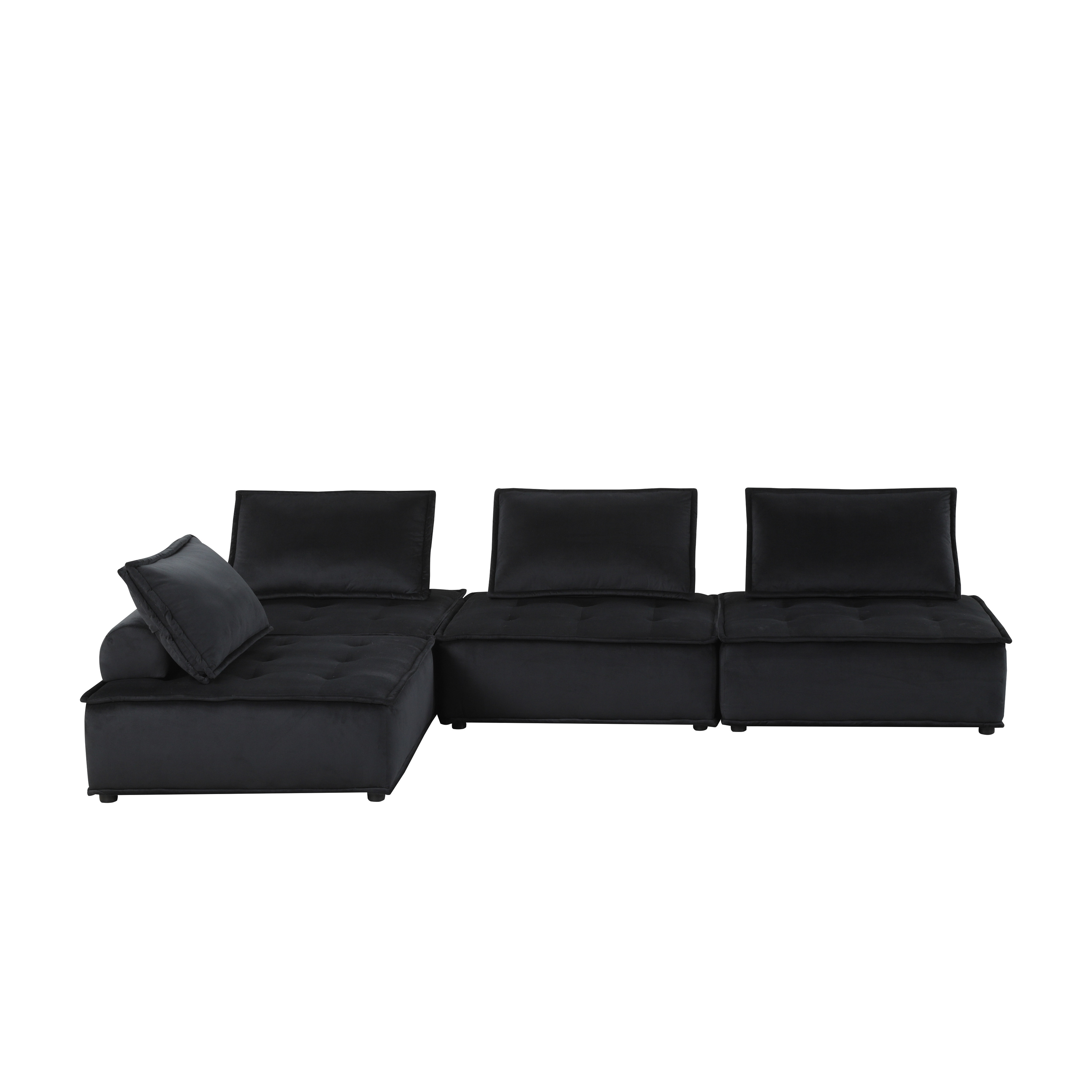 4-Piece Sectional Sofa