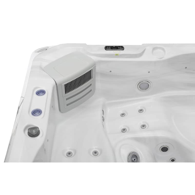 5-Person 41-Jet Premium Acrylic Lounger Spa Standard Hot Tub