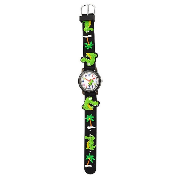 all black waterproof watch