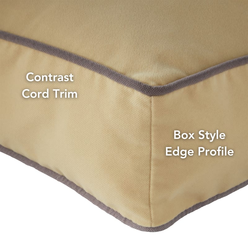 Buster Buttercream Pillow Dog Bed