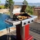 preview thumbnail 8 of 79, Kenmore 3 Burner Pedestal Grill with Foldable Side Shelves - product size:1298*613*1145mm,