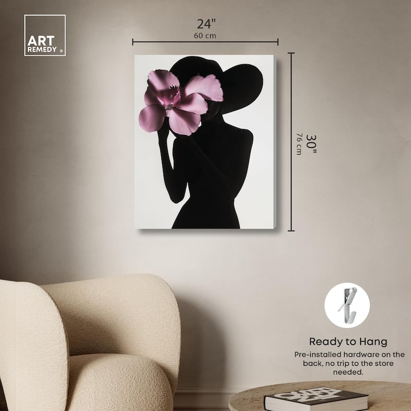 Bloom of Boldness Canvas by Art Remedy, Gallery Wrapped