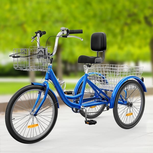 3 wheel bicycle 7 speed 7-Speed 24