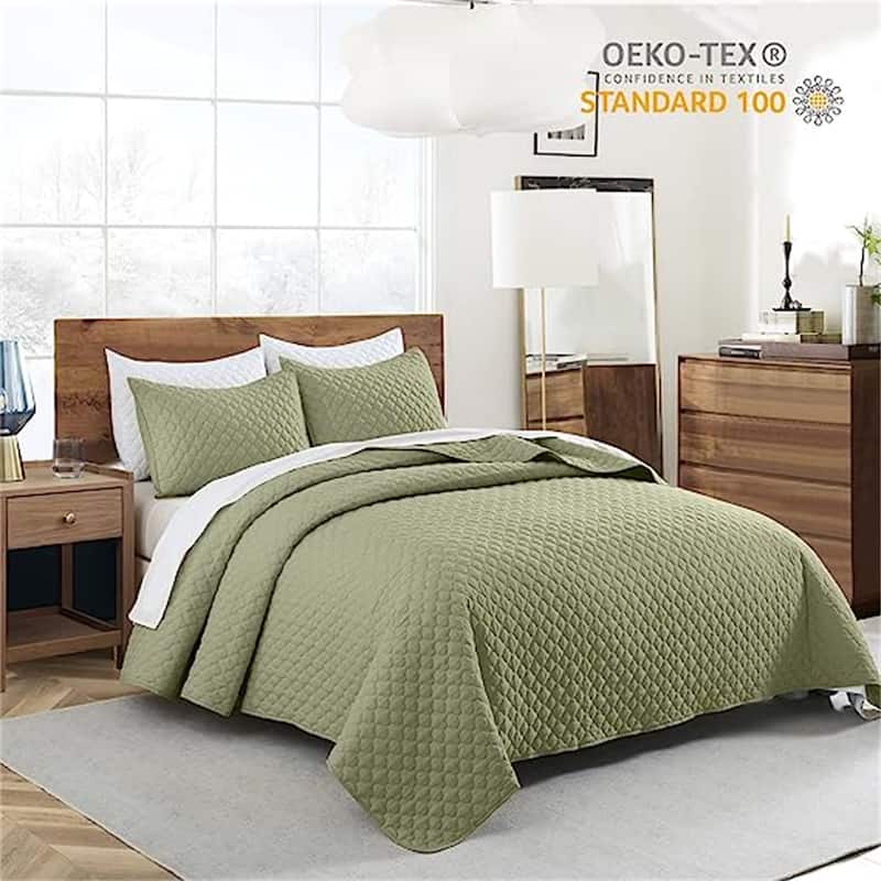 3 Pieces Quilt King Size - On Sale - Bed Bath & Beyond - 38149781