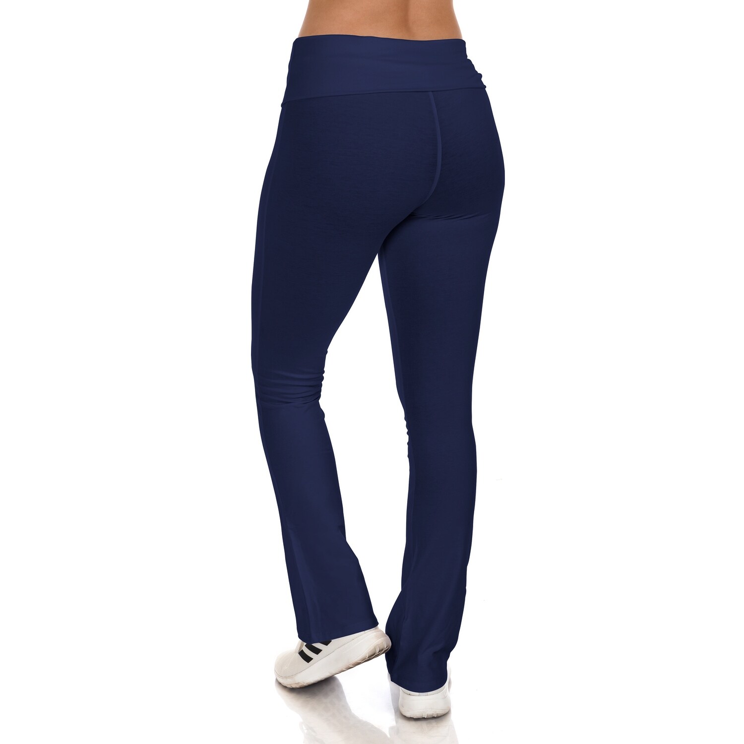 foldover bootcut yoga pants