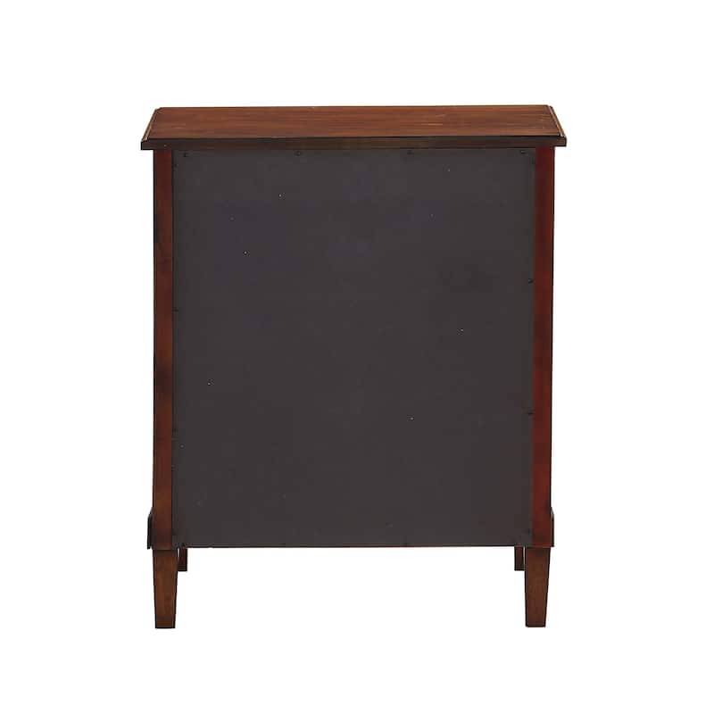 Canfield Brown 3-drawer Nightstand by Greyson Living