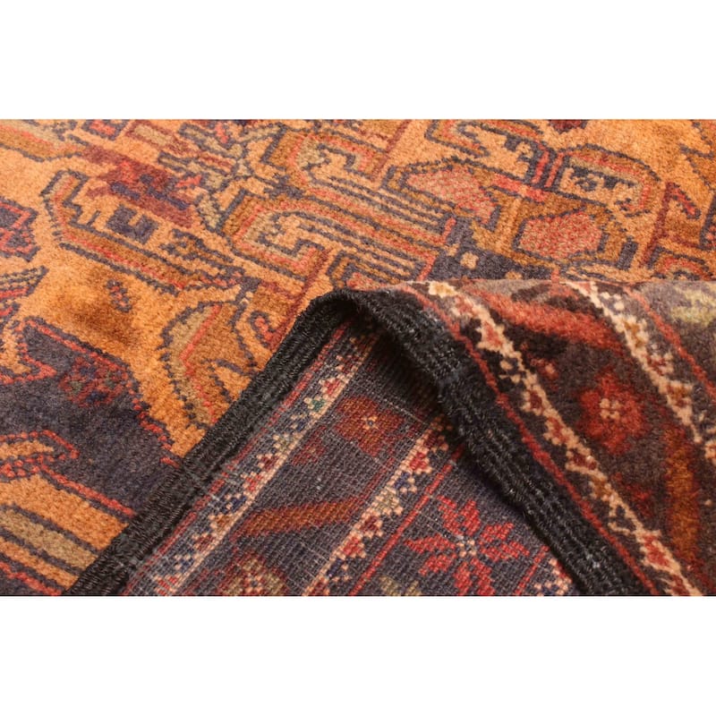 ECARPETGALLERY Hand-knotted Teimani Brown Wool Rug - 3'0 x 4'7