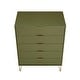 preview thumbnail 18 of 125, Manhattan Comfort 2-Piece Dumbo Modern Multi Drawer Dresser Set