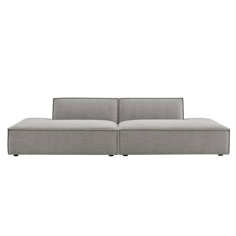 Restore 2-Piece Performance Fabric Upholstered Modular Loveseat