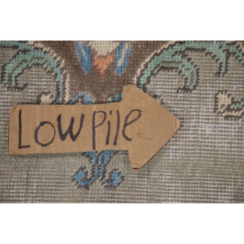 Hand Knotted Oriental 100% Wool Carpet Traditional Medallion Greys & Charcoal Tabriz Area Rug - 10' 9'' X 7' 2''