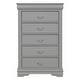 preview thumbnail 46 of 67, Furniture of America Mayday Modern Solid Wood 3-Piece Sleigh Bedroom Set