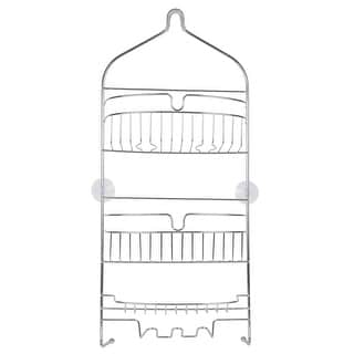 Kenney Rust-Resistant 3-Tier Large Hanging Shower Caddy - Chrome
