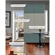 preview thumbnail 46 of 77, GoDear Design 99.99% Blackout & Sheer Natural Woven Adjustable Sliding Panel Track Blinds, Vertical Blinds, 45.8"- 86" W x 96" L
