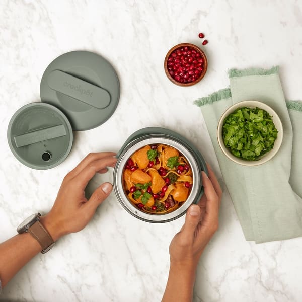 Crockpot Electric Lunch Box, Portable Food Warmer For Travel