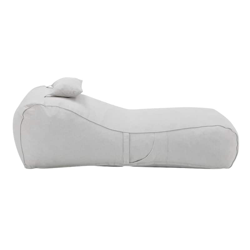 Christopher Knight Home- Fiano Fabric Outdoor Bean Bag Lounge Chair