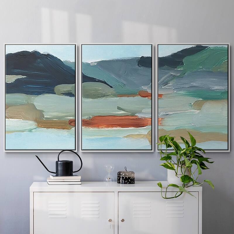 Autumn Mountains II - Multi Piece Framed Canvas
