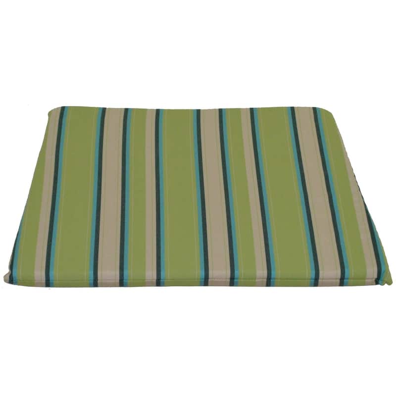 Rocker Seat Cushion - Lime Stripe