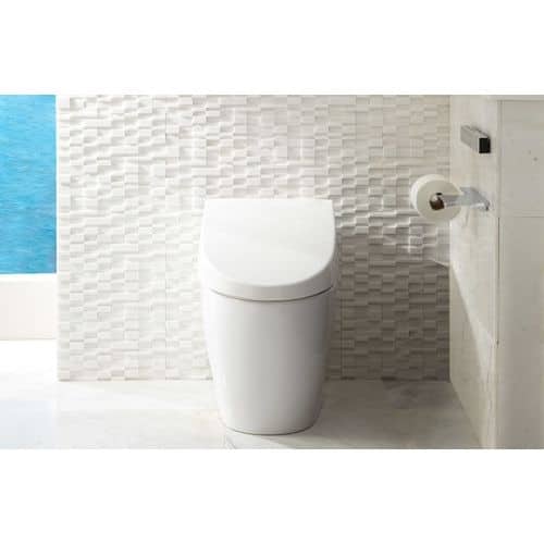Toto Ms980cmg Neorest One Piece Elongated 1 05 Gpf Toilet Bidet With Cyclone Flush System Automatic Open Close Seat Included Overstock