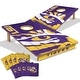 preview thumbnail 1 of 5, LSU Tigers NCAA Tailgate Cornhole Board Set Include Carrying Case
