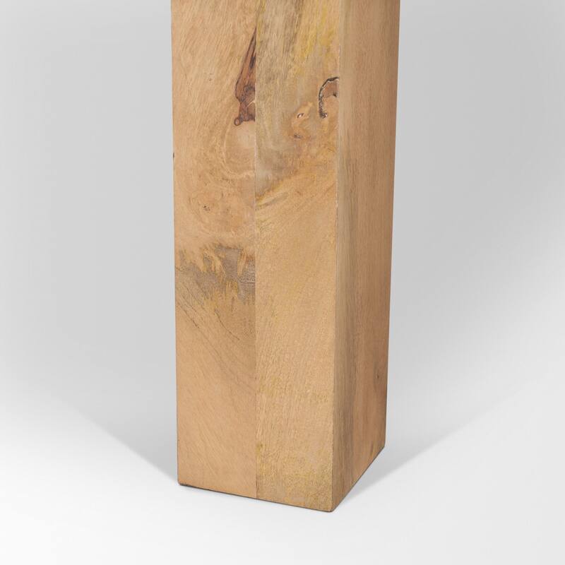 Beth Light Brown Wood Rectangular Dining Table - 88.0L x 42.0W x 30.0H