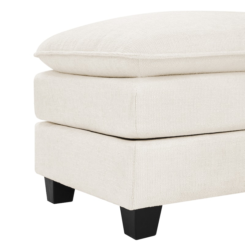 The Modern Reading Chair With Arms Pillows, Upholstered Armchair Accent chair Set of 2 - 52"W X 54.6"D X 34.6"H