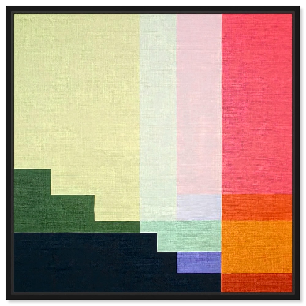 Rectilinear Rhapsody III Canvas by Art Remedy