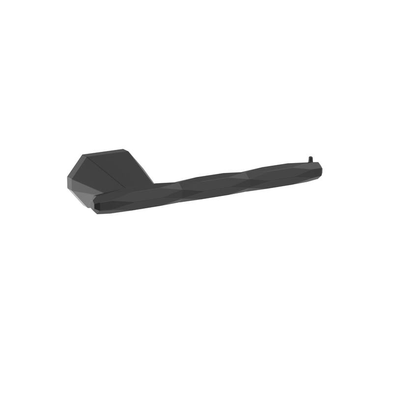 Amerock St. Vincent Single Post Toilet Paper Holder - Matte Black