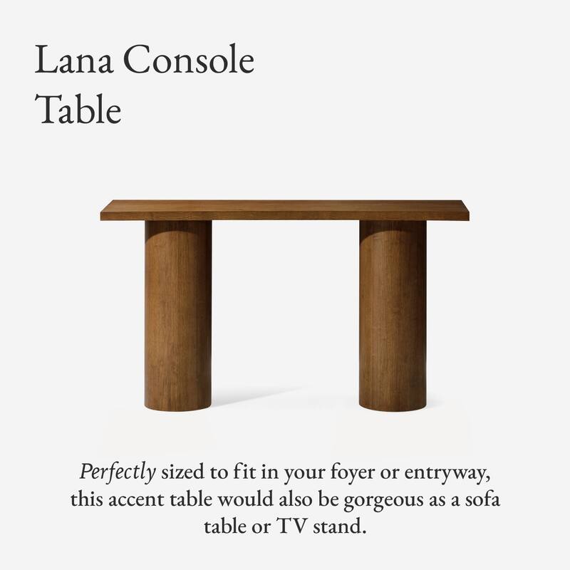 Maven Lane Lana Contemporary Wooden Console Table