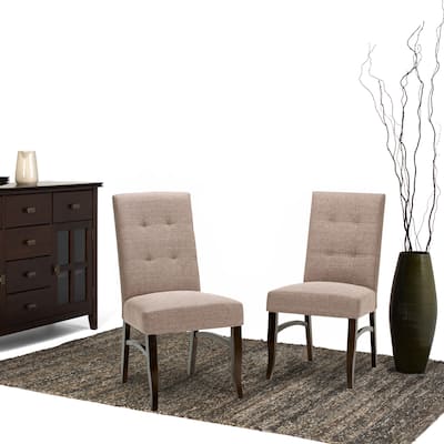 WYNDENHALL Hawthorne Contemporary Deluxe Dining Chair (Set of 2) - 20.3"w x 26"d x 39.4"h