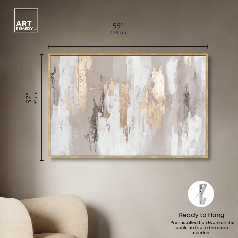 Gilded Brilliance I Canvas by Art Remedy
