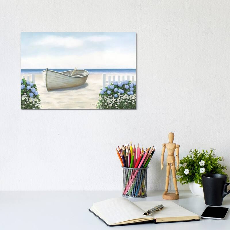 iCanvas "Beach Days I" by James Wiens Canvas Print - 8x12x0.75