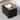 Adeco Faux Leather Rectangle Storage Ottoman with Reversible Tray - Black
