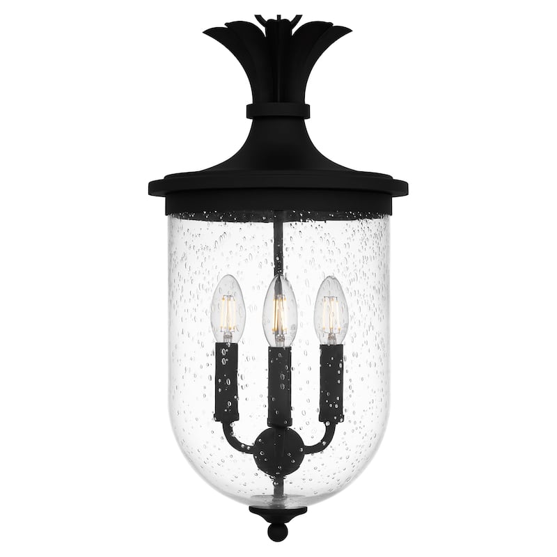 Havana 3-Light Earth Black Mini Pendant Light