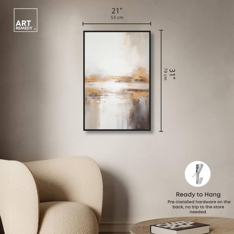 Glistening Stillness I Canvas by Art Remedy