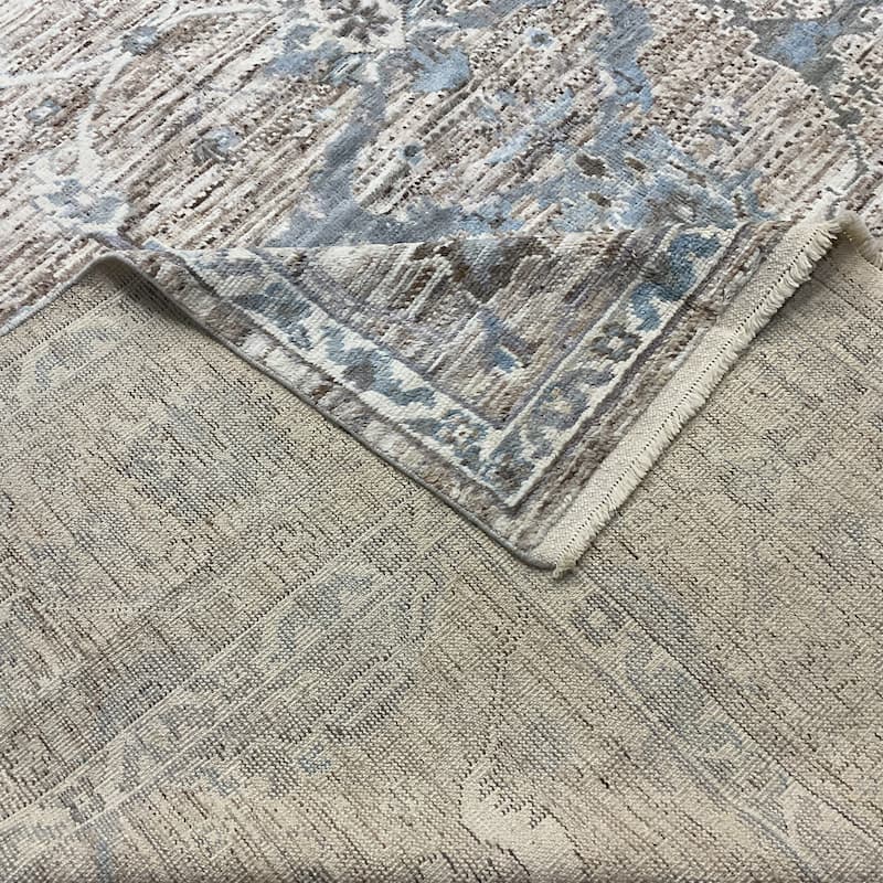 HERAT ORIENTAL Handmade Vegetable Dyed Oushak Wool Rug - 10'7" x 13'6"