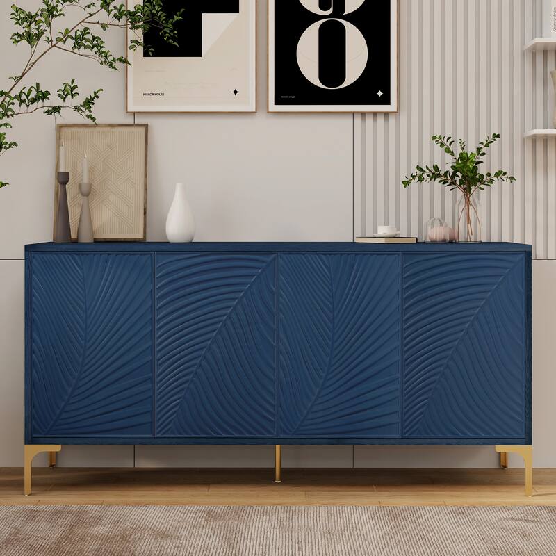 sideboard with 4 doors and Adjustable Shelves