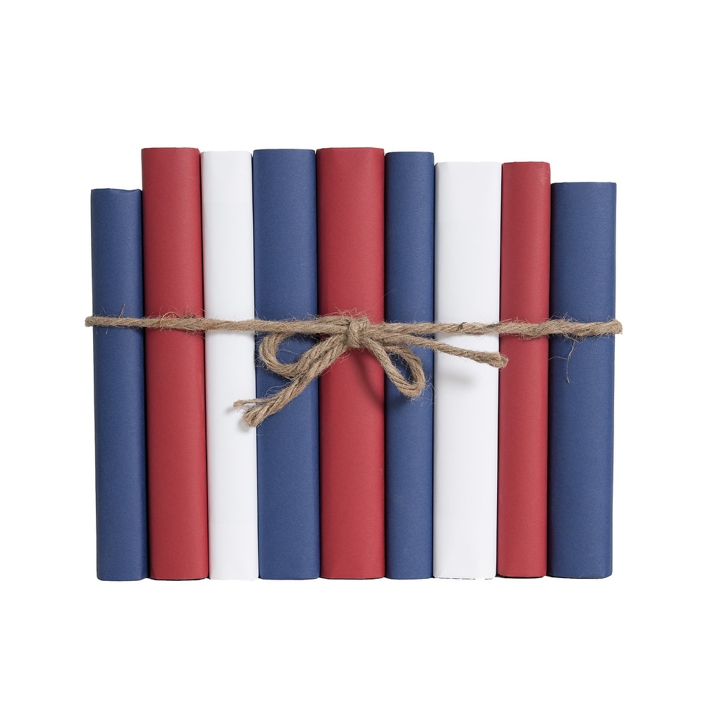 Books Red Decorative Accessories: Americana Wrapped Colorpak