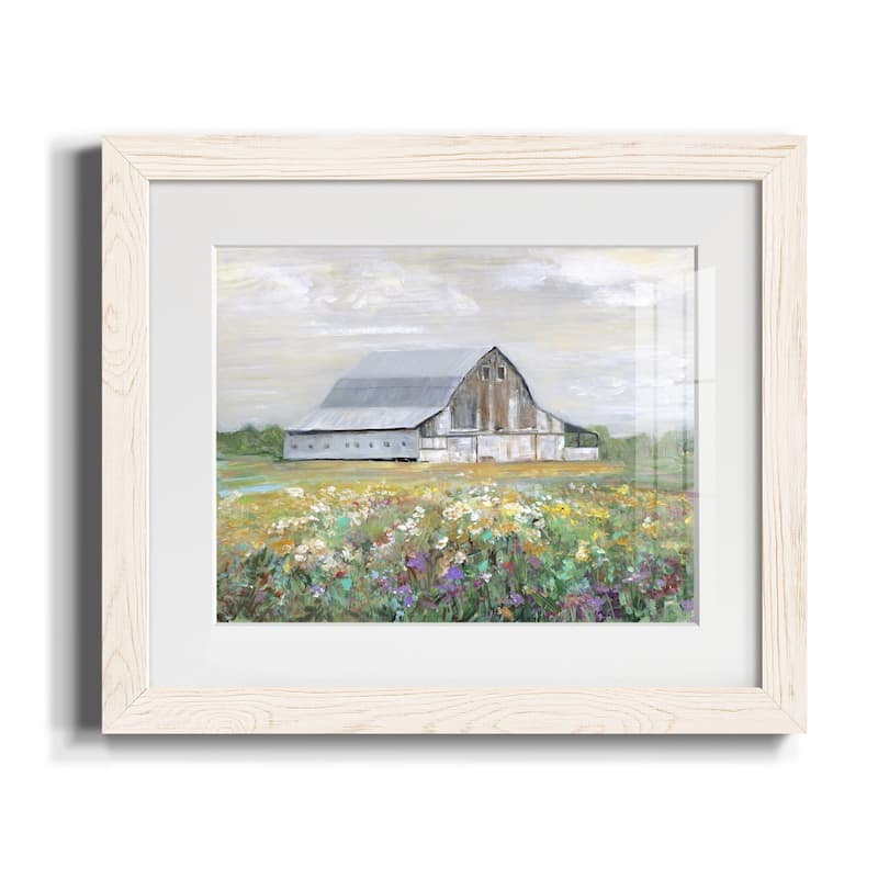 Country Fields-Premium Framed Print - Ready to Hang