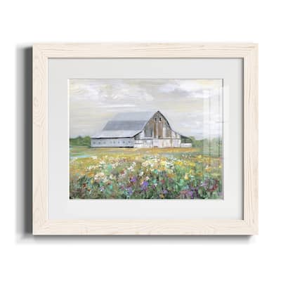 Country Fields-Premium Framed Print - Ready to Hang