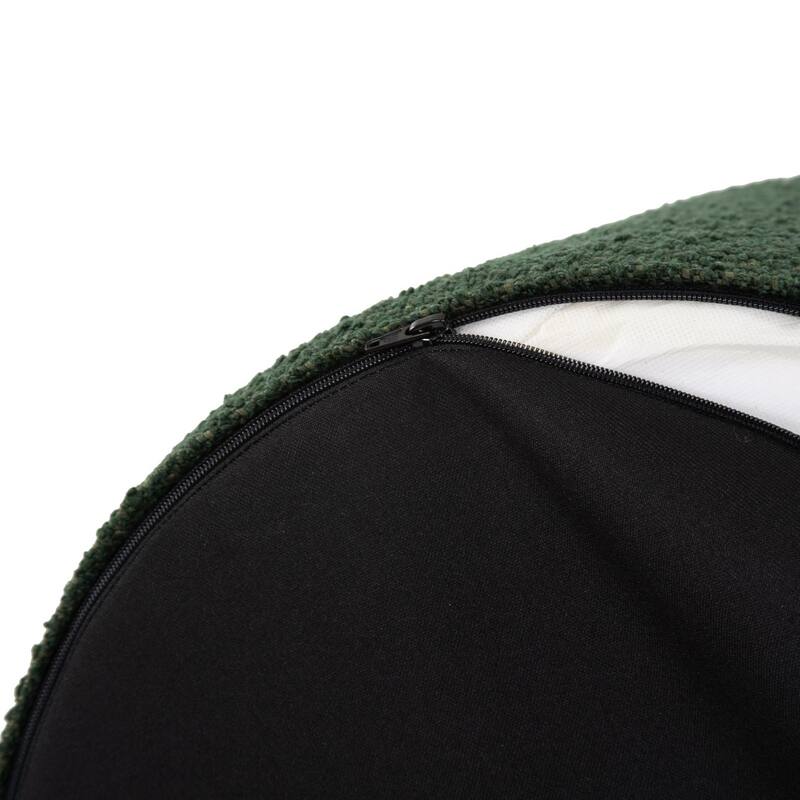 Allan Andrews No Tip Cylinder Ottoman with Cover, Barbet Collection