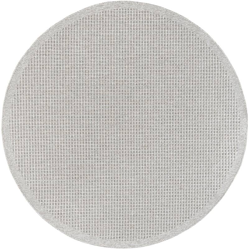 Dennis Coastal Windowpane Indoor/Outdoor Area Rug